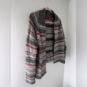 MARKS & SPENCER PER UNA MultiColored Open Cardigan UK 16